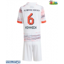 Bayern Munich Joshua Kimmich #6 Bortedraktsett Barn 2025-26 Kortermet (+ Korte bukser)